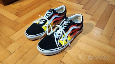 Vans old skool flame 43