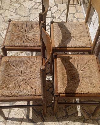 4 sedie vintage