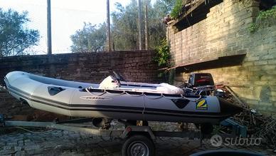 gommone Zodiac Mark II e motore Suzuki 15cc