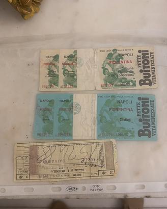 Biglietti Napoli 1987