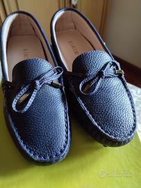 Scarpe da barca 36 marca il laccio blu navy 