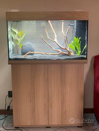 Acquario juwel 125l completo di mobile e accessori