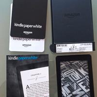 Kindle paperwhite e custodia originale in pelle