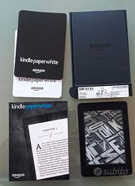 Kindle paperwhite e custodia originale in pelle