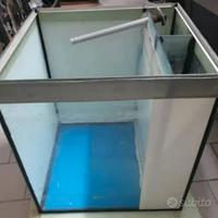 Acquario cubo+termostato+pompa 125lt