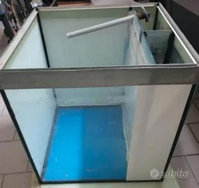 Acquario cubo+termostato+pompa 125lt