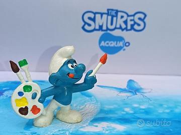 Puffi Puffo Pittore 20089 Artist Var. 1A Pejo Bull