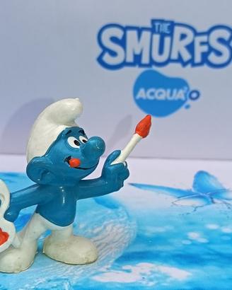 Puffi Puffo Pittore 20089 Artist Var. 1A Pejo Bull