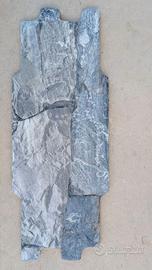 PLACCHETTA OSTUNI GRIGIO 16x40x0,9 GRES PORCELLANA