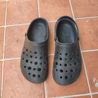 simil crocs nere da donna