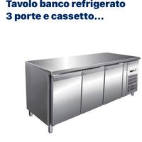 Banco  frigo in acciaio