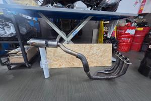 scarico completo akrapovic cbr 1000 rr 2005