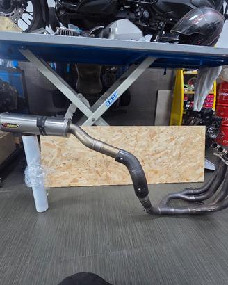scarico completo akrapovic cbr 1000 rr 2005
