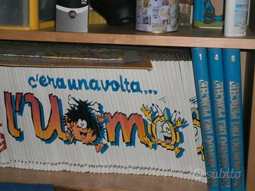 collezione libri c'era una volta l'uomo