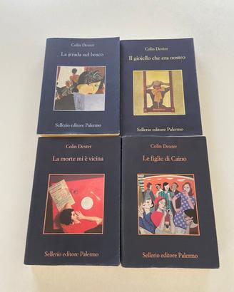 4 Libri Colin Dexter I Gialli dell'Ispettore Morse