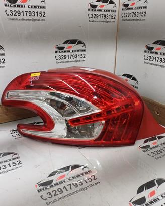 Faro fanale stop posteriore sx 2012 peugeot 208 be