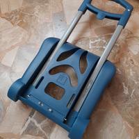 Trolley per zaino blu