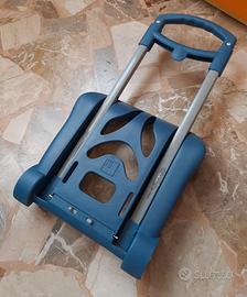 Trolley per zaino blu