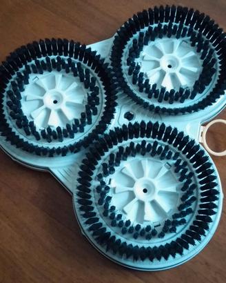 Piastra 3 spazzole vorwerk folletto originali