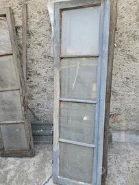 infissi vintage in legno