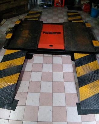 ponte sollevatore gommista 