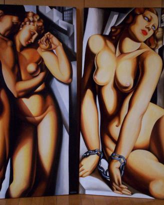 Tele in stile Art Deco