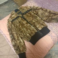 Pelliccia Lapin combipel taglia 44