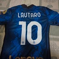 maglia Inter lautaro autografata 