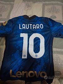 maglia Inter lautaro autografata 