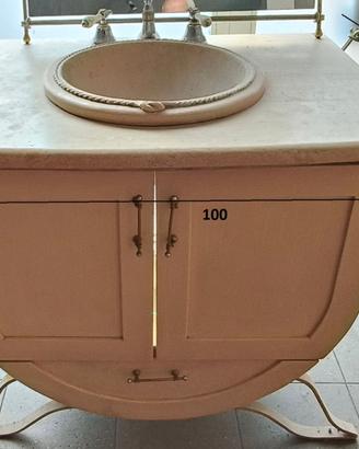 Mobile bagno compreso di specchiera e accessori
