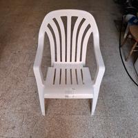 10 sedie in plastica Nnardi