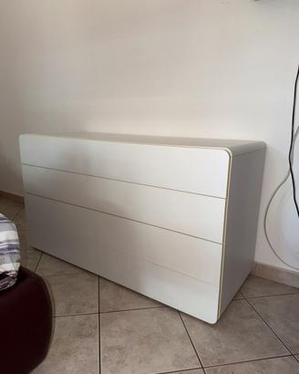 Cassettiera/Comò bianco moderno