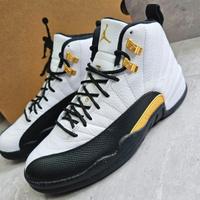 Air Jordan 12 AJ12 Sneaker oro bianco 43