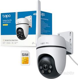 Tapo C501GW Telecamera 4G LTE da Esterno