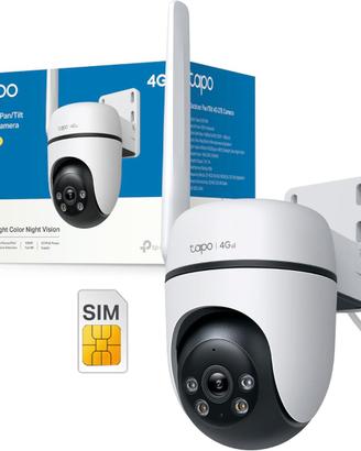 Tapo C501GW Telecamera 4G LTE da Esterno