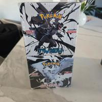 Pokémon box luce nera + fuoco bianco jap