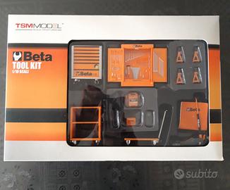 TSM MODEL Beta tool kit 1/18 garage diorama