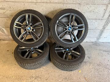 Cerchi MAK Luft 17” BMW serie1F20+Dunlop Invernali