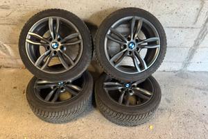 Cerchi MAK Luft 17” BMW serie1F20+Dunlop Invernali