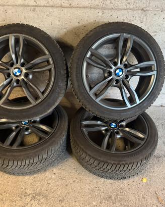 Cerchi MAK Luft 17” BMW serie1F20+Dunlop Invernali