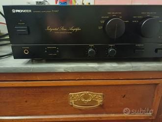 amplificatore audio stereo pioneer a447  			
