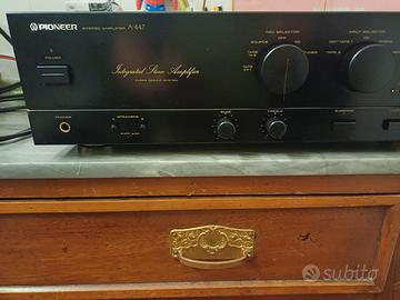 amplificatore audio stereo pioneer a447