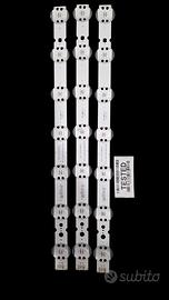 kit strisce led per tv lg 43um7300psa