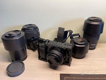 Sony a6000 e  5 obiettivi