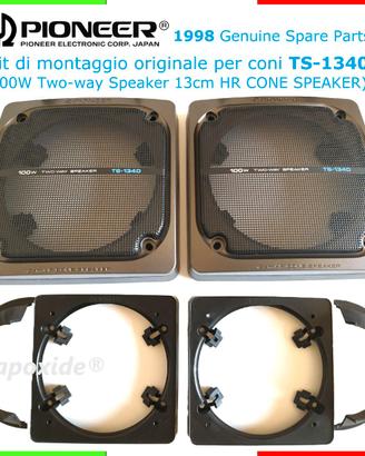 Pioneer TS-1340★SET FRONTALINI CORNICI ADATTATORI★