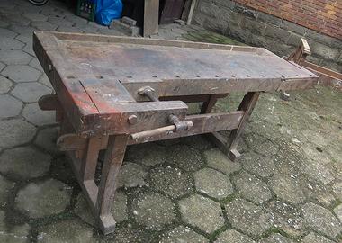 BANCO DA FALEGNAME TAVOLO INDUSTRIALE