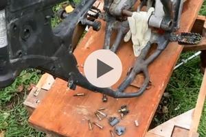 Husqvarna WR 360 - 1999 Telaio Targato