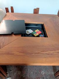 Tavolo per gioco carte