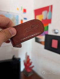 ferma banconote in pelle Gianni Conti