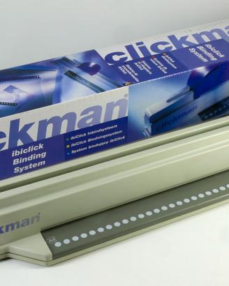 Perforatrice e rilegatrice Clickman IBICO